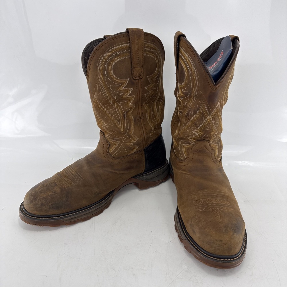 Durango Maverick XP Waterproof Work Boot 11" Coyote Brown Slip & Oil Resist 12M